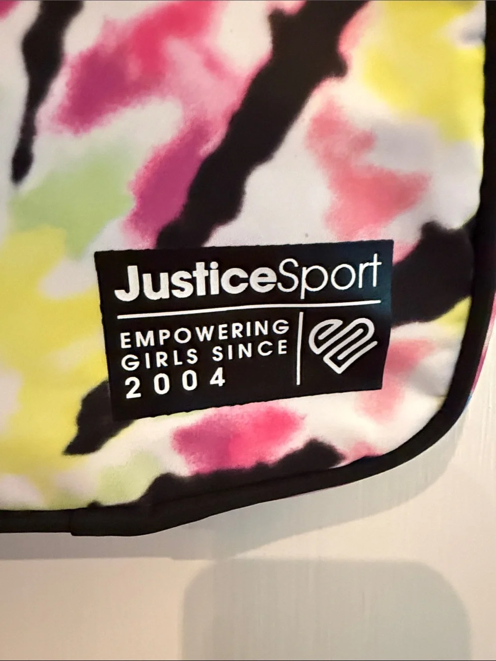 Justice Kids Tie-Dye Mini Backpack - Pink, Yellow, Blue, Black